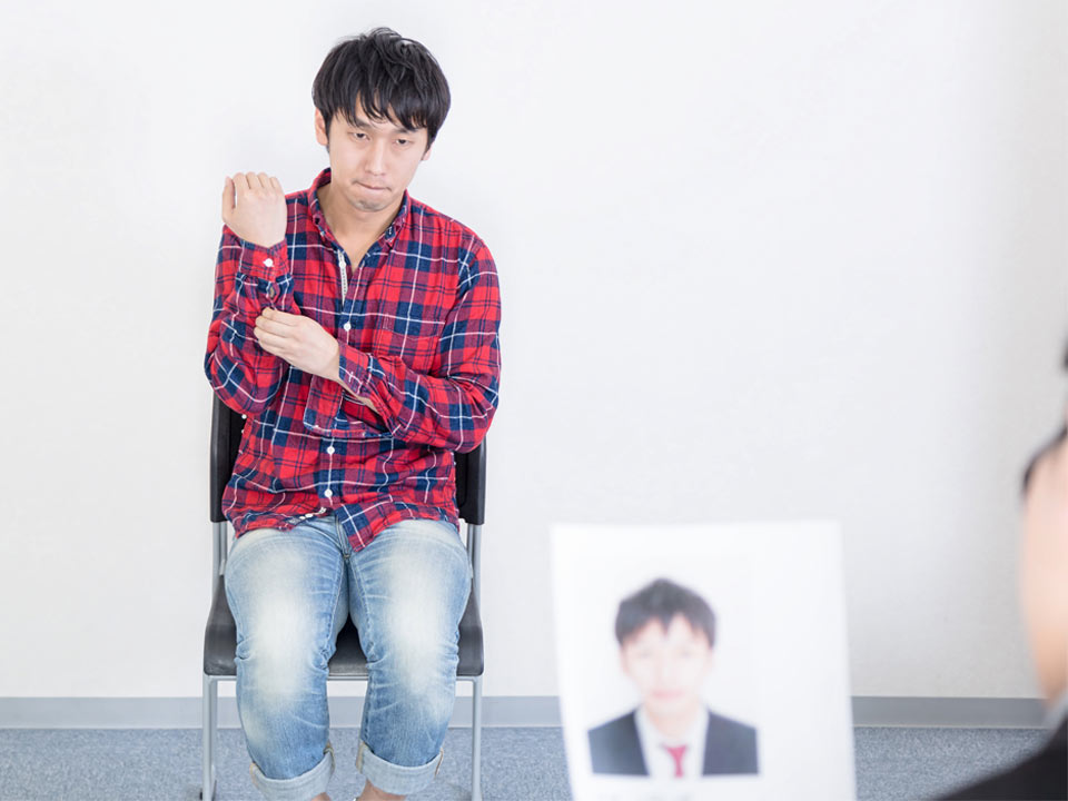 証明写真にも抜かりなく!