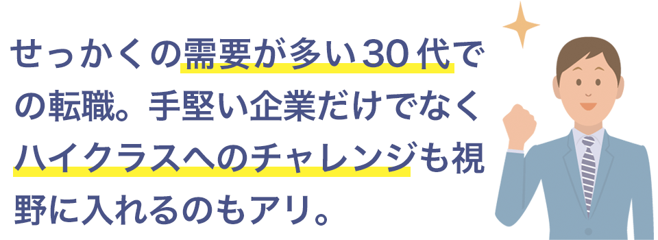 ハイクラスへのチャレンジも視野に