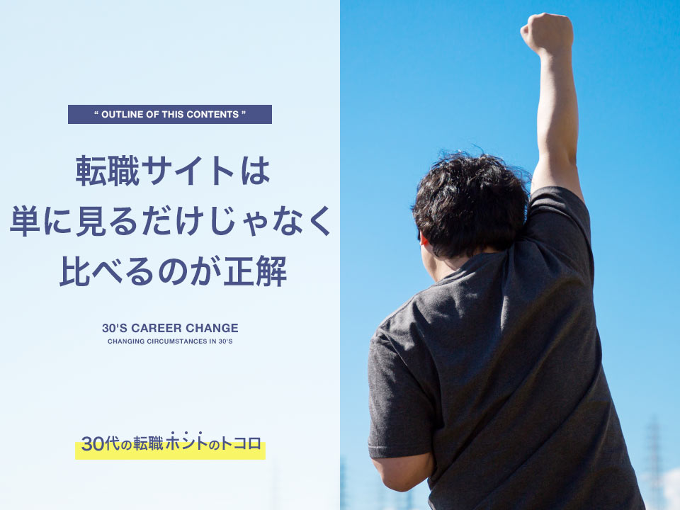 転職サイトは見るだけじゃなく