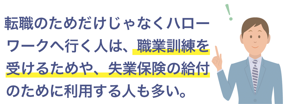 職業訓練や失業保険の給付